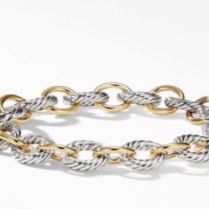 David Yurman Oval link chain bracelet